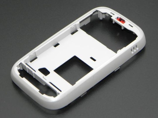 Nokia Μεσαίο Πλαίσιο Λευκό για Nokia 6111