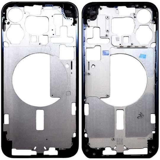 Μεσαίο Πλαίσιο Apple Iphone 15 Pro Max Titanium Μπλε Oem N66294