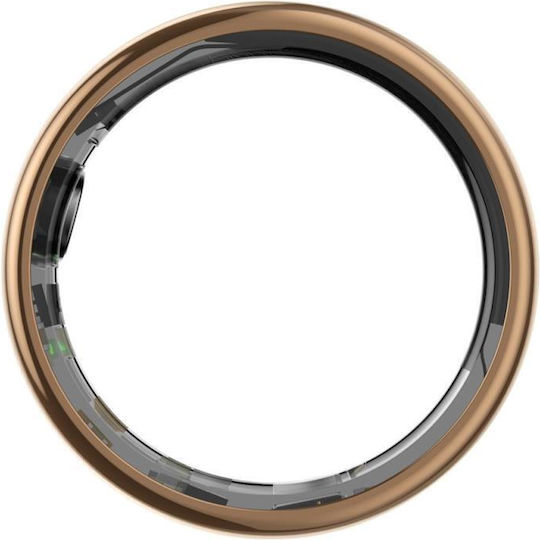 Maxlife MXSR-100 Size 9 Smart Ring 19.1mm Wasserdicht mit Pulsmesser Gold