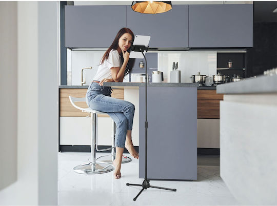 Durable Twist Stand pentru tabletă pardoseală până la 13" în culoarea Negru