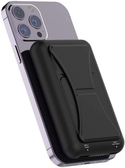 Verbatim Charge ‘n’ Go MagSafe Power Bank 10000mAh 15W Черен