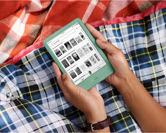 Amazon Kindle 2024 With Ads 6 Inch 16GB Matcha Green