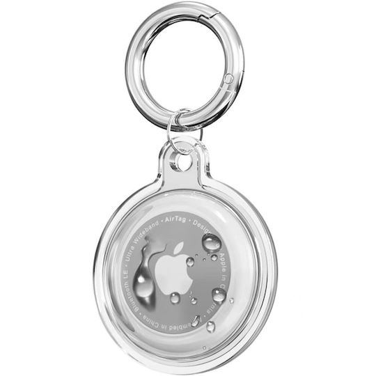 Tech-Protect Icon Θήκη Σιλικόνης για AirTag σε Διάφανο χρώμα 4τμχ