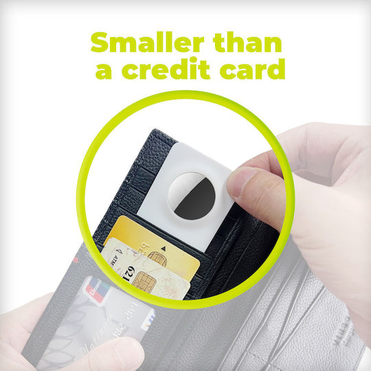 Mobile Origin Wallet Card Θήκη για AirTag σε Λευκό χρώμα