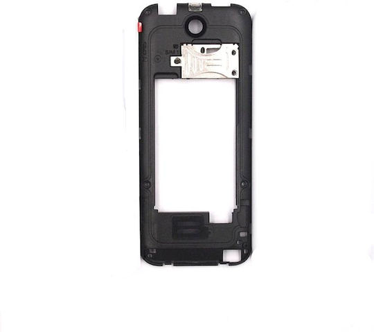 Nokia 225 Средна капак Черен Клас A Оригинален