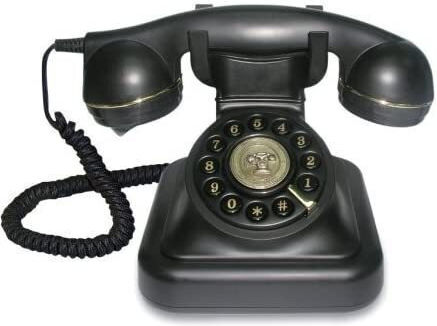 SwissVoice Vintage 20 Ενσύρματο Τηλέφωνο Γραφείου Μαύρο