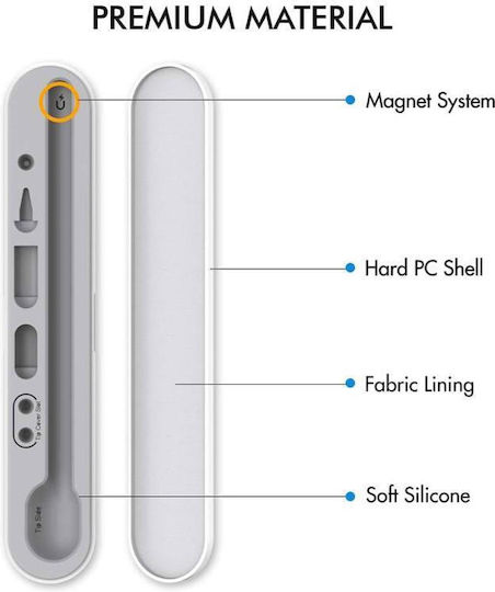 AHAstyle Stylus Base Pt121 White