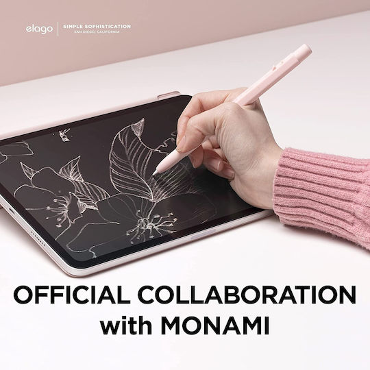 Elago Stylus Case X Monami for Apple Pencil 2 in Pink color