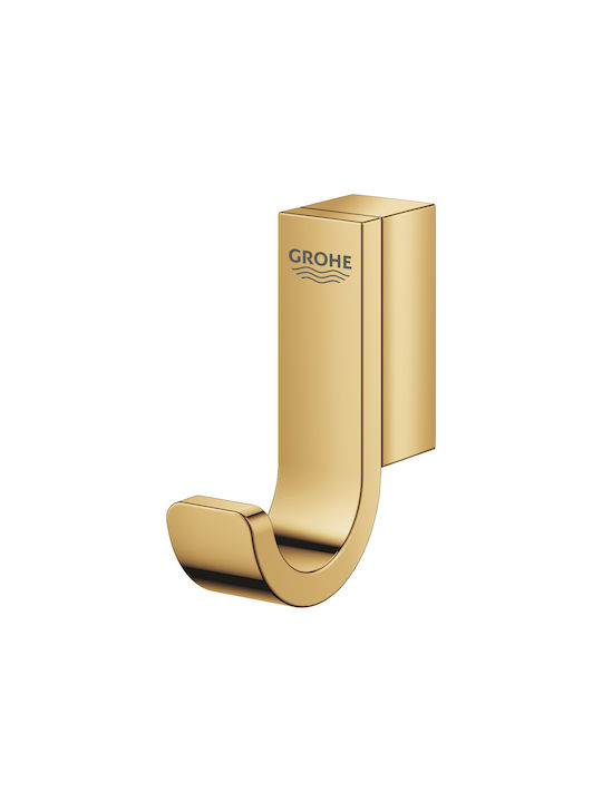 Grohe Selection Single Wall-Mounted Bathroom Hook Gold 41039GL0