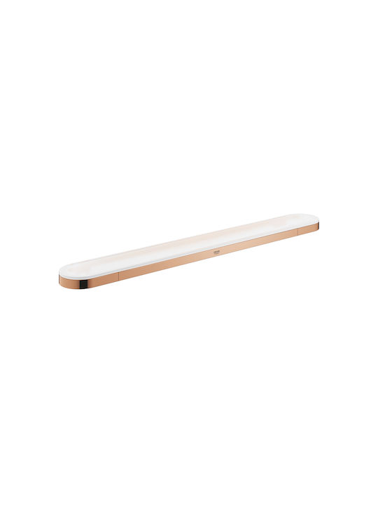 Grohe Selection Ράγα Μπάνιου Μονή Επιτοίχια με Βίδες Ροζ