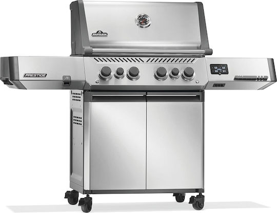 Napoleon Prestige VX 500 RSIB Gasgrill Rost 71cmx46cmcm mit 4 cm 23.50kW und Infrarotbrenner