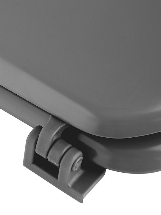 Plastic Toilet Seat Gray 37cm