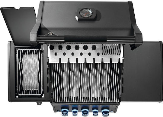 Napoleon Phantom Rogue PRO S 425 SIB Ψησταριά Υγραερίου Σχάρας 60x46εκ. με 3 Εστίες 23.75kW και Μάτι Υπερύθρων