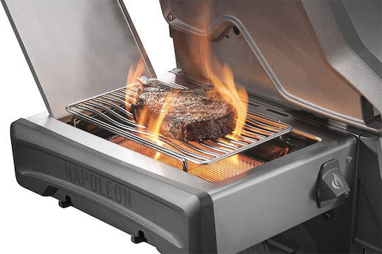 Napoleon Rogue PRO 425 SIB Газово Барбекю Чугунена Решетка 60брx46брсм. с 4 бр 16.41кВт и Инфрачервен Нагревател