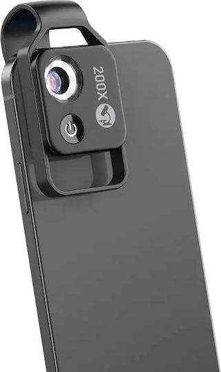 Apexel Apl-ms002bk Set de Lentile Camera Telefon Microscop 200x 1buc