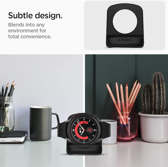 Spigen Night Stand S353 Μαύρο (Galaxy Watch 5 / 5 Pro)