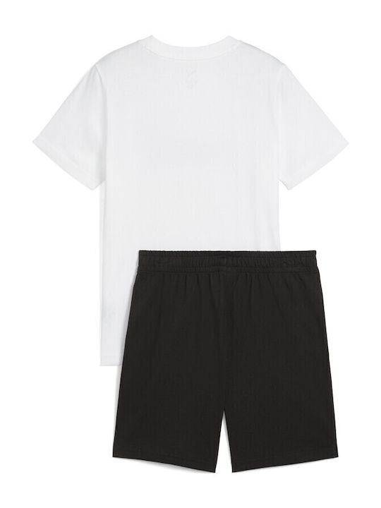 Kids' Set with Shorts Summer 2pcs Black