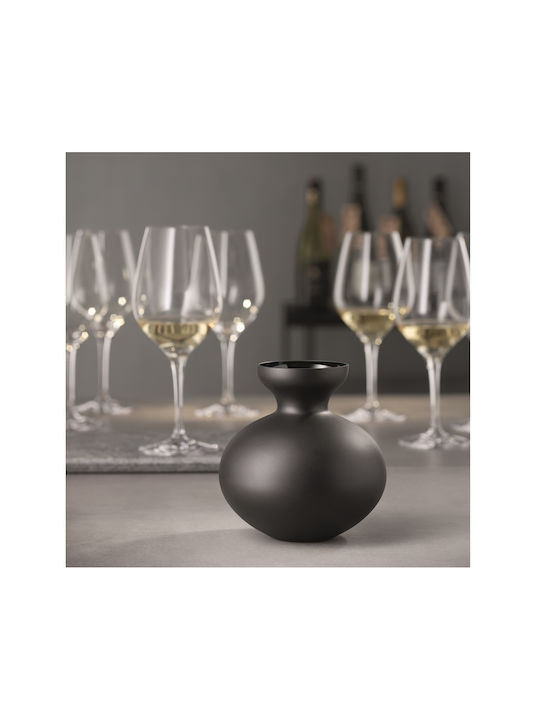 Spiegelau Decorative Vase Black 12.8x12.8x13cm