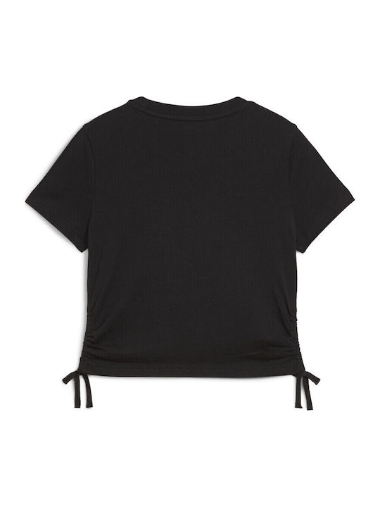 PUMA T-shirt Μαύρο