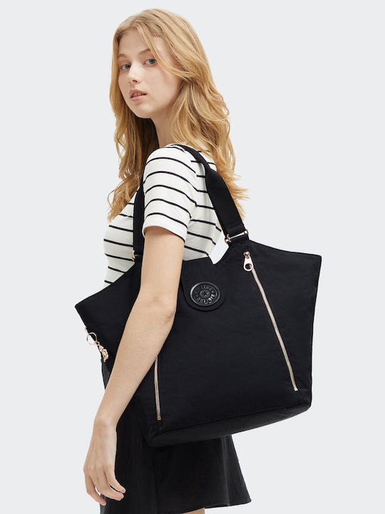 Damentasche Schultertasche Schwarz