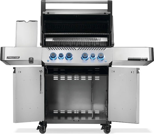 Napoleon Prestige V 500 RSIB Gasgrill Rost 71cmx46cmcm mit 5 cm 23.50kW und Infrarotbrenner