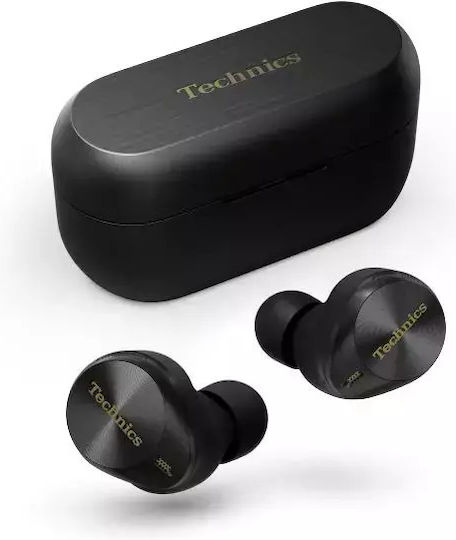 Technics EAH-AZ80E-K In-ear Bluetooth Handsfree Earphones with Sweat Resistance and Charging Case Black