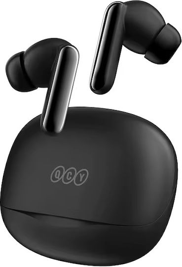 QCY Melobuds N50 Bluetooth Handsfree Earphones with Sweat Resistance and Charging Case Black