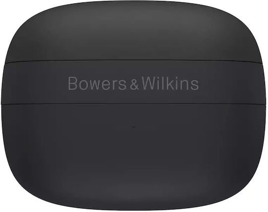 Bowers & Wilkins Pi6 In-Ear Bluetooth-Freisprecheinrichtung Kopfhörer mit Schweißresistenz und Ladeetui Storm Grey
