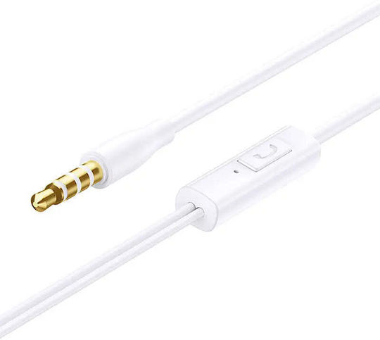 Baseus Encok In-ear Handsfree με Βύσμα 3.5mm Λευκό