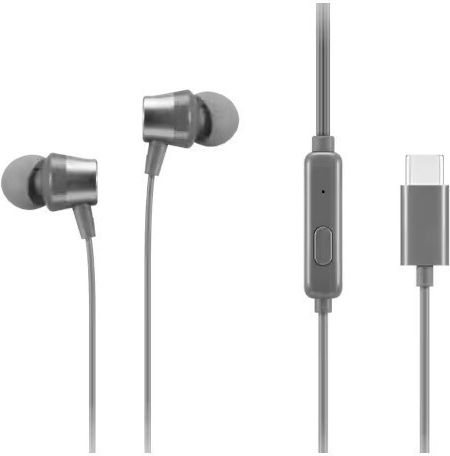Lenovo GXD1J77353 In-ear Handsfree Headphones with Connector USB-C Gray