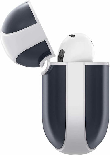 Spigen Classic Hülle Silikon in Gray Farbe für Apple AirPods 4