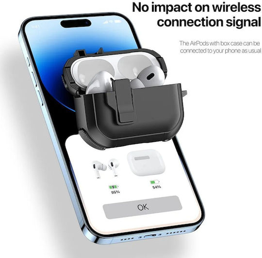 Dux Ducis Protective Case Θήκη σε Μαύρο χρώμα για Apple AirPods 4
