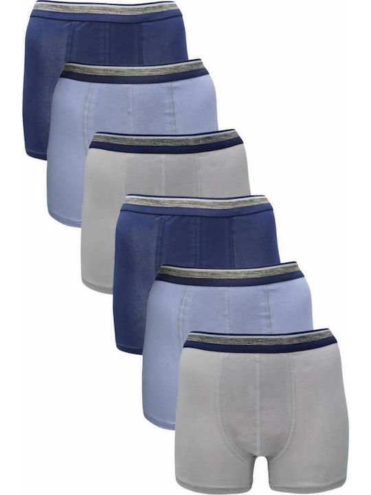 Onurel Set of Kids' Boxers Multicolour 6pcs