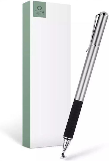 Tech-Protect Stylus Pen σε Ασημί χρώμα 66480