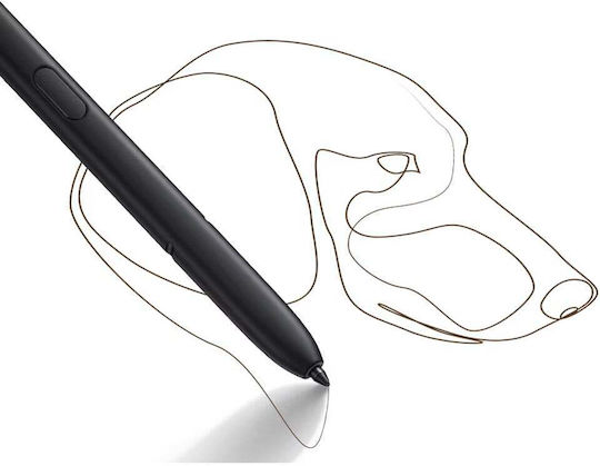 Samsung S Pen Digital Touch Stylus with Palm Rejection for Galaxy S23 Ultra in Black color EJ-PS918BBEGEU (Bulk)