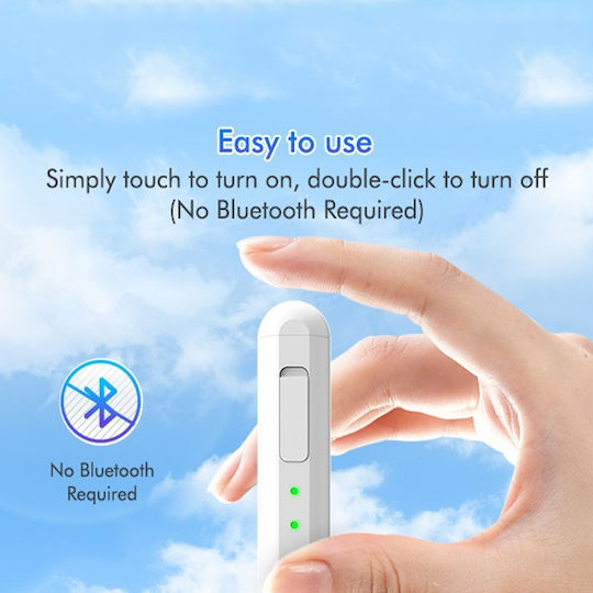 Techsuit AX10-T Ψηφιακή Γραφίδα Αφής με Palm Rejection για iPad σε Λευκό χρώμα