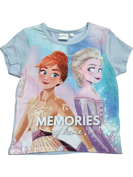 Disney Παιδική Πιτζάμα Καλοκαιρινή Frozen Disney Παιδική Πιτζάμα Καλοκαιρινή Frozen