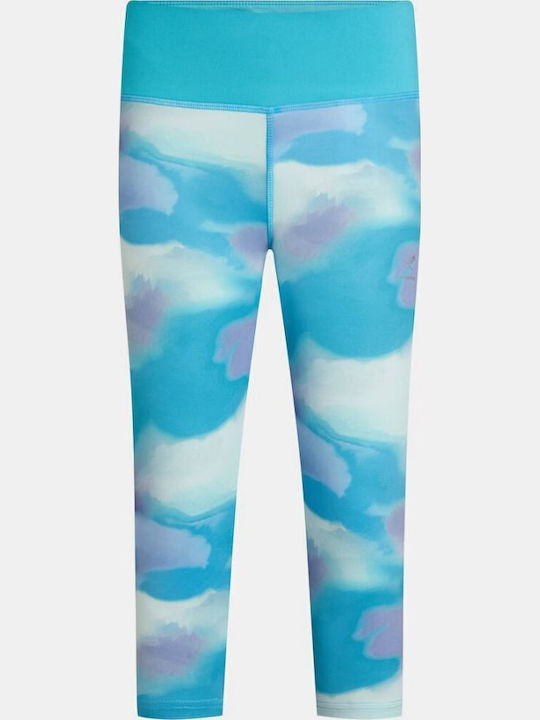 Kids Legging Capri Turquoise Kerassa