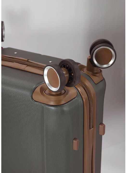 Benzi Großer Reisekoffer Hartschalen Coffee mit 4 Räder Höhe 75cm BZ5776