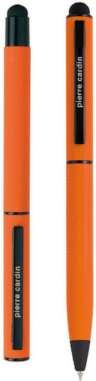 Pierre Cardin Celebration Ballpoint Touch Pen in Orange Farbe