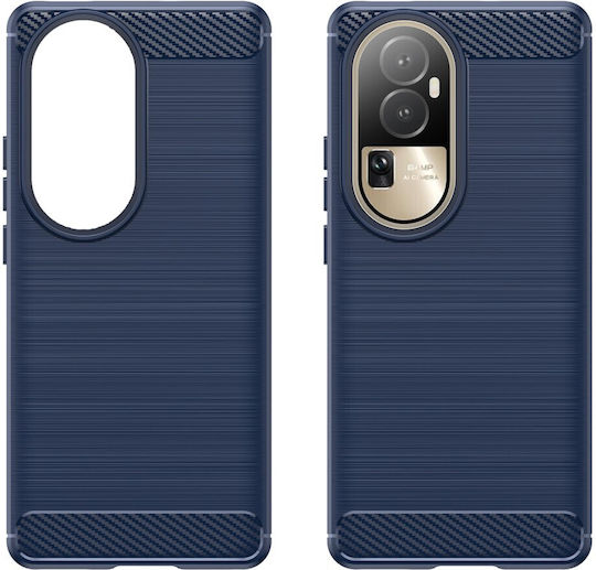 Mad Mask Brushed Back Cover Silicone Blue (Oppo Reno10)