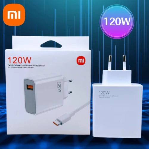 Xiaomi Φορτιστής με Θύρα USB-A και Καλώδιο USB-C 120W Λευκός (BHR4940)