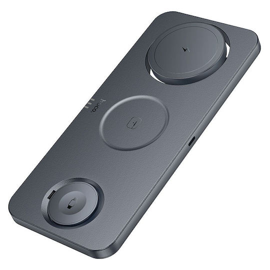 Hoco Încărcător Magsafe 15W Livrarea energiei Gri (CQ22)