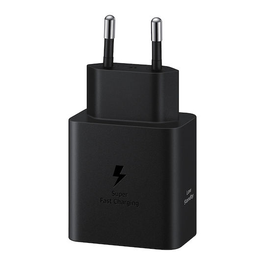 Samsung Charger Without Cable with USB-C Port 45W Power Delivery / Quick Charge 2.0 Blacks (EP-T4511NBEGEU)