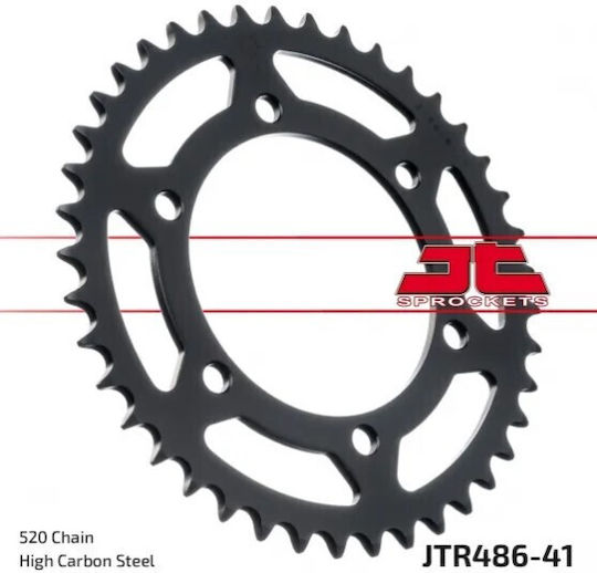 JT Sprockets Γρανάζι Πίσω για Yamaha YZF-R6