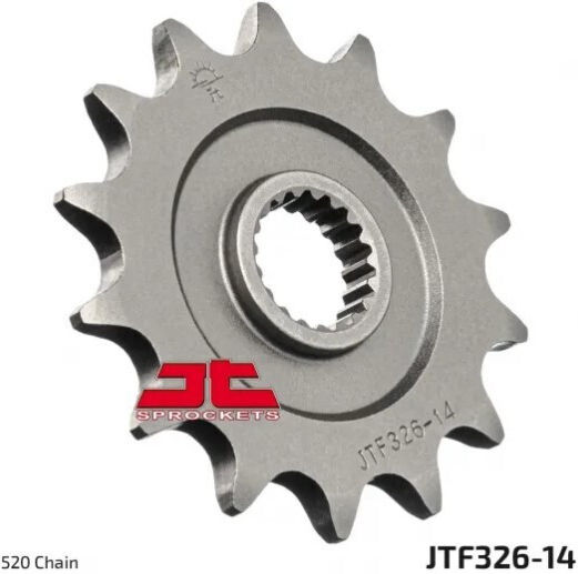 JT Sprockets Предно зъбно колело за Honda CR 125 - КР 125