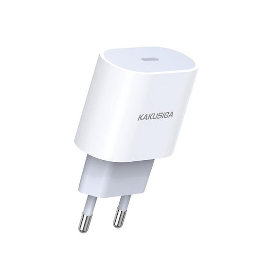 Kaku Φορτιστής Χωρίς Καλώδιο με Θύρα USB-C 20W Power Delivery Λευκός (KSC-541)