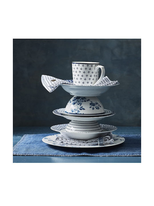 Porcelain Mug XL 540ml White – Blue China Rose Blueprint Laura Ashley La183196 00043539