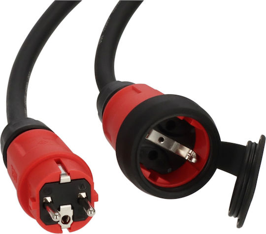 Brennenstuhl Waterproof Extension Cable Cord 3 x 1.5mm²/10m Black