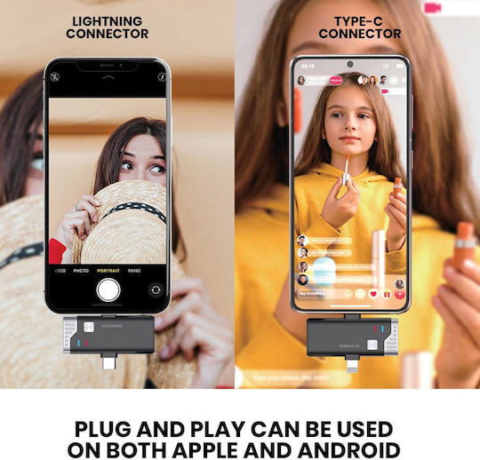 Sonic Gear Wireless Clip-on Wireless Δυναμικό Microphone Shock Mounted Journalistic